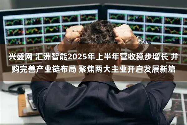兴盛网 汇洲智能2025年上半年营收稳步增长 并购完善产业链布局 聚焦两大主业开启发展新篇